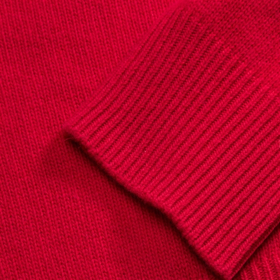 Skall Studio Silene T-neck Strik, Aurora Red 